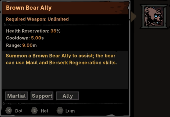 Brown Bear Ally